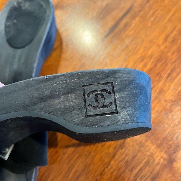 Vintage Chanel mules/clogs size 39 - Picture 4 of 7